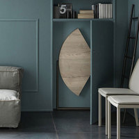 Klappbarer Runder Holz-Esstisch Multifunktional Minimalistisch Modern Luxuriös Beweglich für Kleine Wohnungen Nordischer Stil