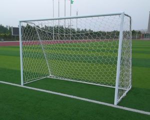 <span class=keywords><strong>But</strong></span> <span class=keywords><strong>de</strong></span> <span class=keywords><strong>football</strong></span> en aluminium pleine grandeur avec norme 11-A-Side EN748 comprenant un filet et une roue pour support <span class=keywords><strong>de</strong></span> pilier <span class=keywords><strong>de</strong></span> portail <span class=keywords><strong>de</strong></span> <span class=keywords><strong>football</strong></span> - Product Image 1