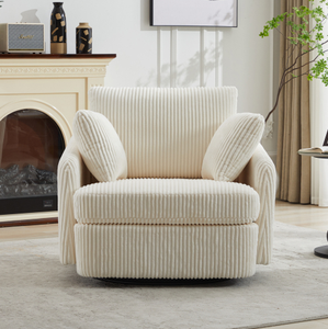 Nouvelle Arrivée - Fauteuil d'Appoint Ergonomique de Luxe Grande Taille pour Salon, Chambre, Appartement - Design Moderne en Tissu - Product Image 4