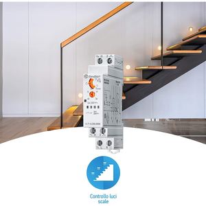Minuteur mécanique pour escalier Finder 16A 230VAC, temporisation 10 min, IP21, ABS, Modèle 14.71.8.230.0000 - Product Image 2