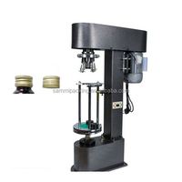 Capsuleuse manuelle personnalisée à scellage thermique pour bouteilles, scelleuse de capsules en aluminium pour boissons, vins et canettes