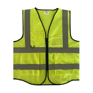 Reflective safety vest reflective vest yellow vest traffic site construction safety clothing cycling reflective clothing