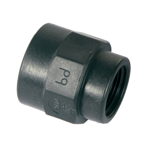 Raccordo Filettato Ridotto in PP 1 1/4 X 1 per Impianti Idraulici - Product Image 1