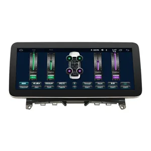 Pour 07-10 W204 12,3 pouces CarPlay Android Auto Lecteur DVD de voiture Système de navigation GPS Radio FM Stéréo - Product Image 1
