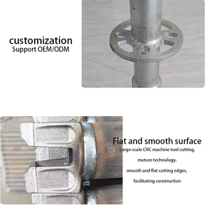 プロのサプライヤー伝統的なデザイン鋼リングロック足場システムスピゴットと建設と倉庫アプリケーション - Product Image 3