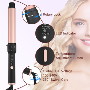 Multifunktions-Haarstyling-Werkzeuge Profession eller Salon Waver Lockens tab Austauschbarer Zauberstab Keramik fässer Locken wickler Set - Product Image 2