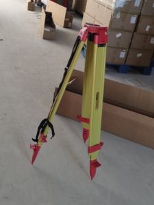 חצובת עץ חזקה עם נעילה בודדת, אביזרים למכשיר תחנת מדידה, מוטות מדידה ושחרור מהיר, מחיר מיני למדידת מרחק - Product Image 6