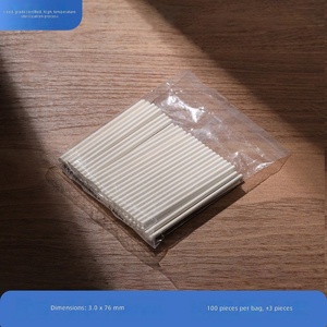 Bâtonnets en papier solides pour sucettes et barbes à papa, longueurs 7cm, 10cm, 15cm, 20cm, 25cm, personnalisables - Product Image 5
