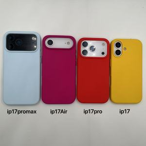 Cover Magnetica di Lusso in Silicone Liquido Color Caramella, Custodia Protettiva Antiurto Personalizzata per iPhone 17 16 15 14 13 12 Pro Max - Product Image 5