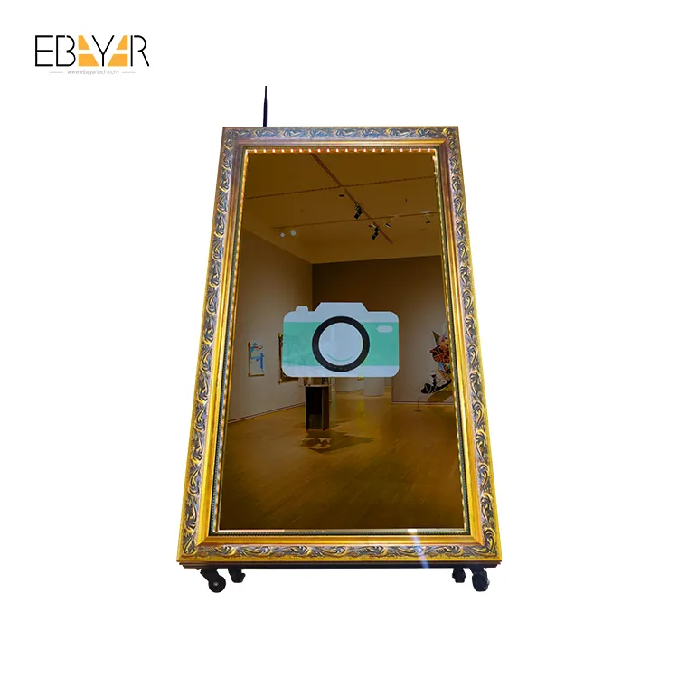 Weddings touch screen magic photobooth selfie miroir mirror photo booth