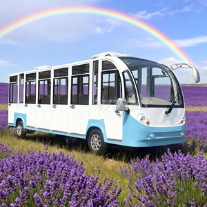 Minibús Eléctrico y Autobús Turístico con Puerta, Certificado CE, 14 Asientos, Batería de Plomo-Ácido, 45-50 km/h - Product Image 4