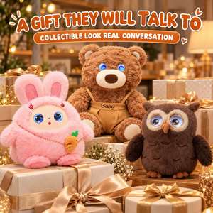 Peluche interactive IA douce : Compagnon personnalisé avec interaction vocale et récit d'histoires, animal câlin pour les magasins spécialisés mère-bébé - Product Image 2