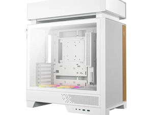 Boîtier PC Gamer DeepCool CL660-WH Blanc Mid-Tower ATX Double Chambre Refroidissement Liquide 360mm Verre Trempé - Product Image 5