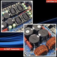 Amplificateur Subwoofer Voiture Monobloc Brésilien RMS 8000W 1 Ohm Classe D Plein Spectre Graves Puissants Pic 16000W