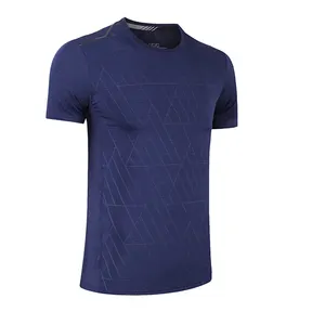 T-shirt d'entraînement pour hommes, en coton, personnalisé, vêtements de Sport, de Fitness, d'athlétisme, vente en gros