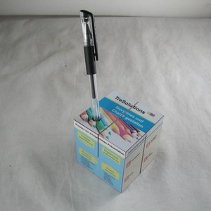 Portalápices AdCube 7X7X7CM Cuadrado, Material PS, Impresión Digital, Organizador de Escritorio de Oficina, Regalo Promocional - Product Image 1