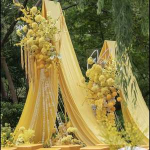 ช่อดอกไม้ประดิษฐ์ ผ้าไหมเทียม กุหลาบ ทิวลิป ฟาแลนนอปซิส ไฮเดรนเยีย สำหรับงานแต่งงาน วันวาเลนไทน์ ตกแต่งบ้าน จัดแต่งทรงผม ขอบดอกแบบฟล็อกกิ้ง - Product Image 2