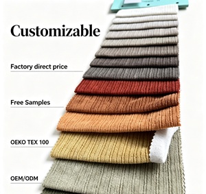 <span class=keywords><strong>Tissu</strong></span> en <span class=keywords><strong>velours</strong></span> jacquard rayé imperméable TengHui 2026, <span class=keywords><strong>tissu</strong></span> en chenille polyester pour rembourrage de coussins et de canapés, prix abordable - Product Image 3