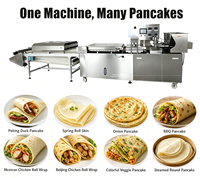 Machine à crêpes fines automatique, presse à crêpes, ligne de production de Dorayaki, équipement de snack commercial en acier inoxydable pour boulangerie