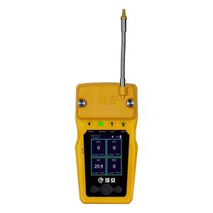 6 in 1 gasdetektor gas-analysator ATEX CE FCC ROHS zertifiziert CO, O2, H2S, LEL, CH4 tragbarer Multi-Gasdetektor - Product Image 6