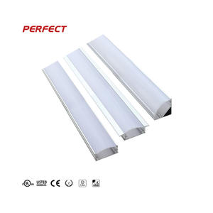 โปรไฟล์ LED แบบฝังสีเงิน 6063-T5 สำหรับแถบไฟ LED ขนาด 10 มม. มาตรฐาน IP20 สำหรับการใช้งานภายในอาคาร - Product Image 1