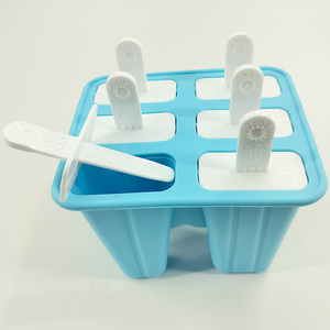 10 Grid Flexible Silicone Ice <b>Maker</b> Mold Reusable Ice Cube Tray DIY Homemade Ice <b>Cream</b> Tools Eco-Friendly Dishwasher Safe - Product Image 6