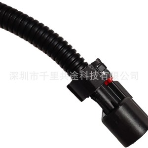 Adapter For Evaporator Steam Exhaust Valve Solenoid Valve Wiring <b>Harness</b> 19257603 12162000 <b>Black</b> Plastic Auto Connector - Product Image 4