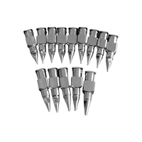 Aiguille de distribution de haute précision en acier inoxydable de qualité industrielle, base d'aiguille de distribution fendue, personnalisation OEM/ODM prise en charge