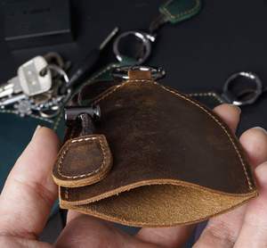 Universal Car <b>Key</b> Case, Premium Leather Car <b>Key</b> Bag for Men, Luxury Fashion <b>Key</b> Fob <b>Holder</b> - Product Image 6