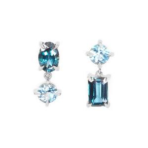 Anting-anting batu Zircon perhiasan Pastille biru <span class=keywords><strong>Topaz</strong></span> - Product Image 6