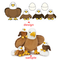 Entrega inmediata MOQ bajo Diseño personalizado Cosas Muñeco de peluche Juguetes de animales de peluche Animales de peluche de simulación personalizados Juguete de peluche