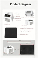 Consumer Electronics Cooling Pad with Cooling & Heating Eco-friendly PVC Material Multi-speed Adjustment for Winter and Summer