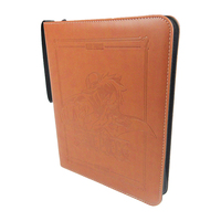 Carnet de notes et planificateur éducatif pour enfants à couverture rigide en cuir personnalisé avec impression sérigraphiée et carton