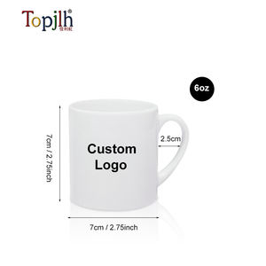 Topjlh  Vente <span class=keywords><strong>en</strong></span> <span class=keywords><strong>gros</strong></span> de tasses à sublimation personnalisées de 6 oz |   Impressions vibrantes et durables |   Ajoutez votre logo et votre art |   Cadeaux promotionnels idéaux - Product Image 5