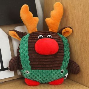 BEEJAY özel yeni tasarım interaktif noel peluş oyuncaklar köpek diş taşlama chew peluş oyuncaklar - Product Image 5