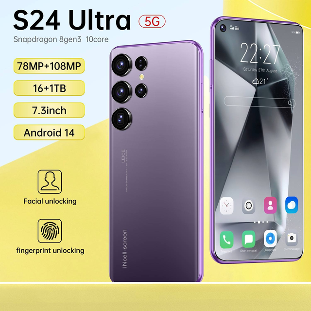 Customer Choice 2026 Brand New Unlocked Smart Mobile Phone S25 Cheap Cellphone With Touch Pen