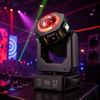 Mini projecteur Sharpy Beam 100W LED à tête mobile avec contrôle DMX512, indice de protection IP65, lumières blanches neutres 4100K, mariages