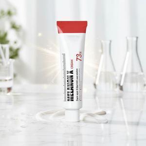Camellia 30g Crema facial blanqueadora antienvejecimiento Loción hidratante para todos los tipos de piel Manchas oscuras Cuidado de imperfecciones Número de modelo Melanon - Product Image 1