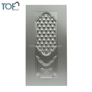 <span class=keywords><strong>Porte</strong></span> en peau de métal laminée à froid pour les maisons Entrée avant pour la maison Panneau gaufré Tôle de fer extérieur stratifié Entrée principale Déco - Product Image 1