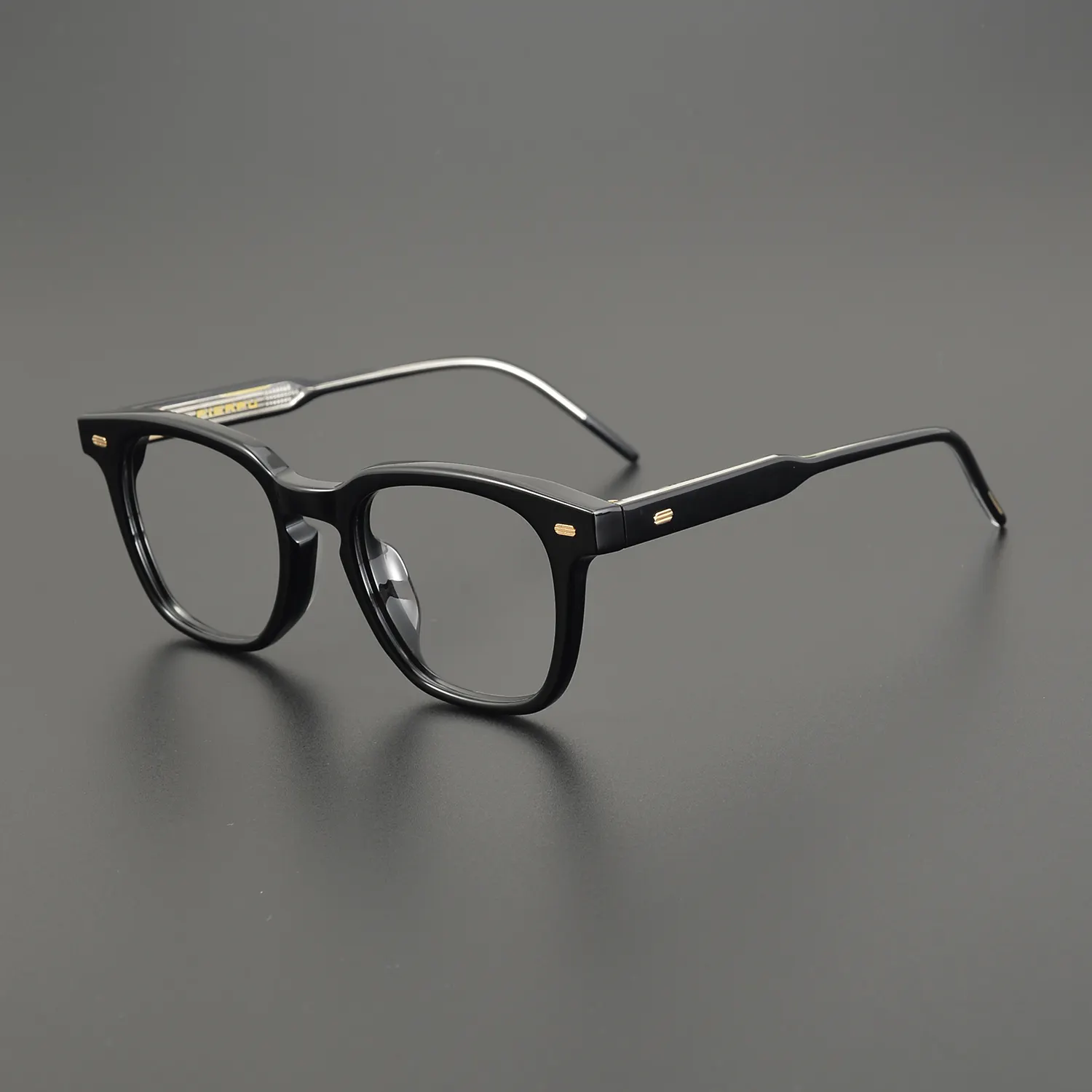 ขายส่งแฟชั่นที่กําหนดเองสไตล์ GM แว่นตาผู้ชายผู้หญิงอะซิเตทแสงอ่อนโยน kubo กรอบแว่นตาสแควร์แว่นตาตามใบสั่งแพทย์