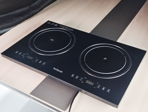 Cocina Eléctrica Portátil de Doble Hornilla, Cocina de Inducción de 4000 W, 2 Hornillas, Control Táctil de Cerámica, Placa de Cocción Infrarroja, Uso Doméstico y al Aire Libre - Product Image 3