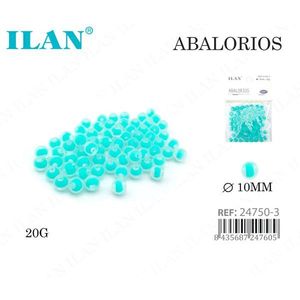 ILAN Perline Turchesi 10mm 20g per Creazione di Gioielli - Product Image 1