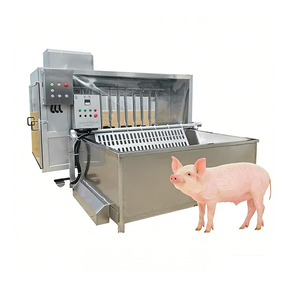 Nueva Máquina Desplumadora de Cerdos de Acero Inoxidable, Totalmente Automática e Integrada, con Escaldado y Desplumado, Elevación Hidráulica Inteligente y Constante - Product Image 1