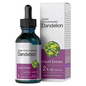 OEM/ODM Custom Super Concentrated Extract <b>Dandelion</b> Root Drops Non-GMO Adult Oral Liquid Herbal Supplements 60ml Energy-Boosting - Product Image 1
