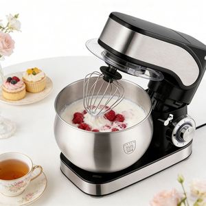 Nuevo <span class=keywords><strong>Robot</strong></span> de <span class=keywords><strong>Cocina</strong></span> de 5L, Mezcladora de Masa para Pasteles, Máquina para Amasar Pan, Batidora de Alimentos para Repostería - Product Image 1