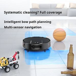 Aspirateur robot 3500PA avec fonction serpillière, vidage automatique des débris, navigation par application pour une navigation pièce par pièce, idéal pour les hôtels et les foyers - Product Image 3