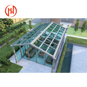 <span class=keywords><strong>Solarium</strong></span> de vidrio templado de aluminio independiente de diseño moderno <span class=keywords><strong>para</strong></span> jardín de invierno <span class=keywords><strong>para</strong></span> <span class=keywords><strong>precio</strong></span> de fábrica de patio - Product Image 5