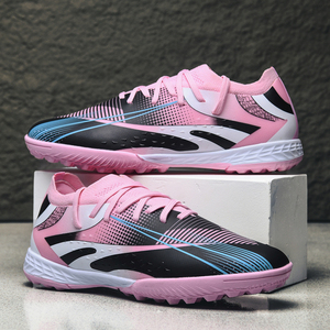 Chaussures de football d'entraînement pour garçons en gazon artificiel Ag/TF personnalisables, de haute qualité, professionnelles, confortables, crampons, semelle en caoutchouc pour futsal - Product Image 5