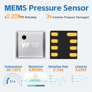 20bar 24-bit MEMS đo chiều cao Cảm biến áp suất không khí mô-đun wf183de, lõi kỹ thuật số ban đầu meas áp suất không khí đo chip - Product Image 3