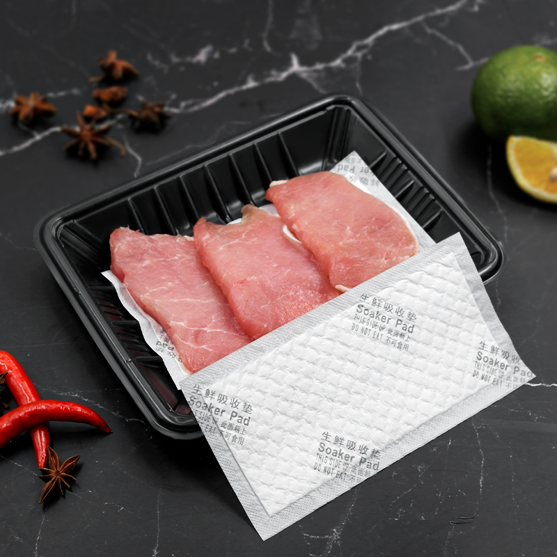 Коврик для всасывания крови, Впитывающий Коврик для еды, мяса, Sap, фруктов, овощей, рыбы, свежего мяса, одноразовые впитывающие прокладки 160*80 мм